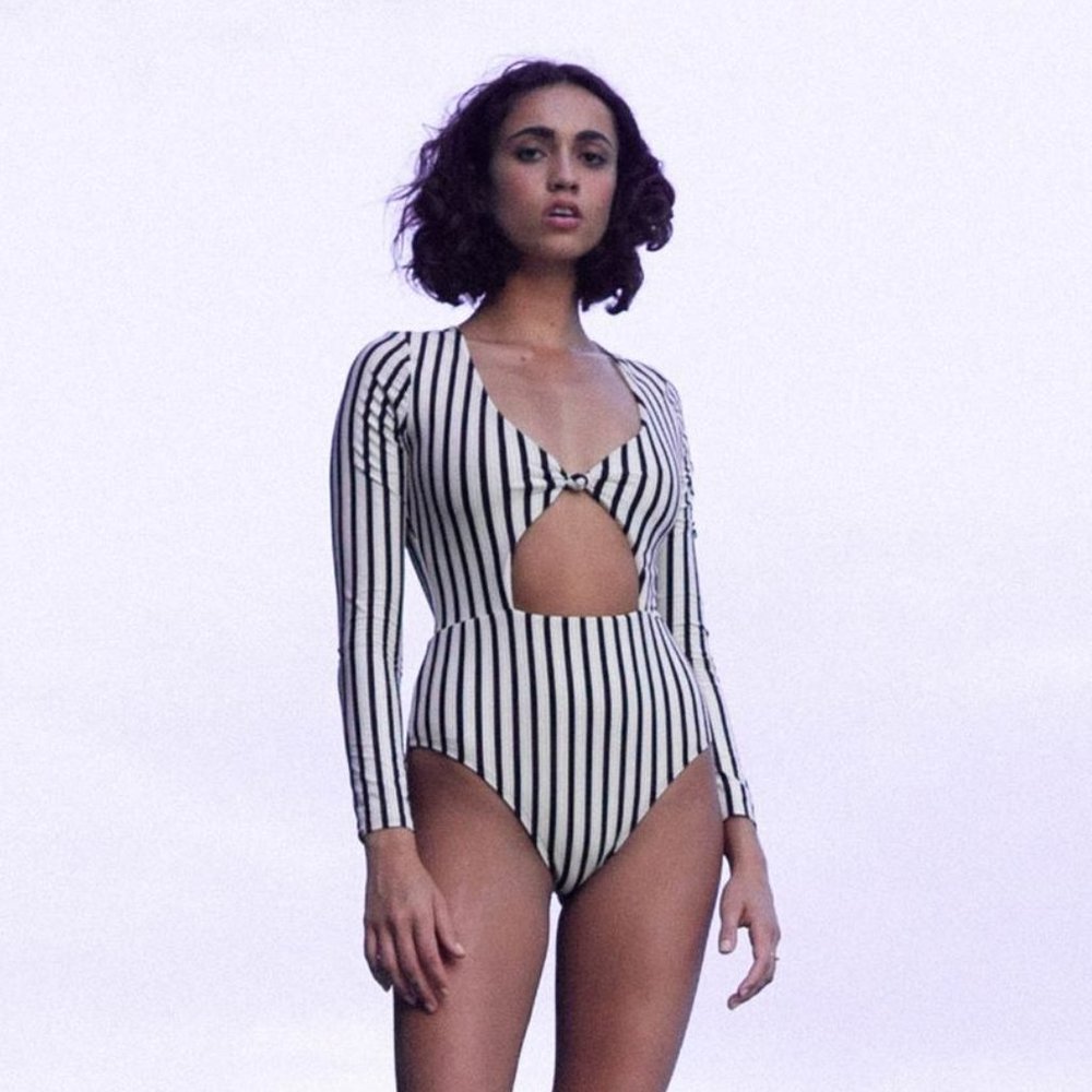 NEW Billabong Palm Side Long Sleeve Swimsuit